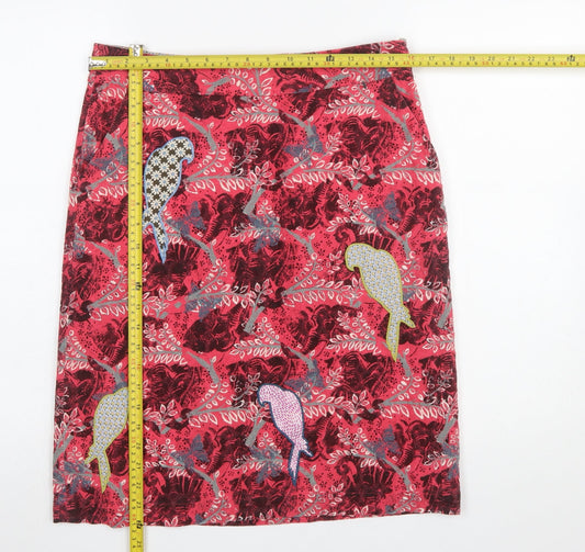 Womens UK Size 10 White Stuff Straight & Pencil Cotton Skirt