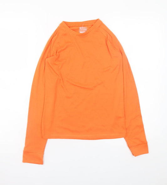 Teens UK Size 11-12 Yrs Mountain Warehouse Orange Basic T-Shirt