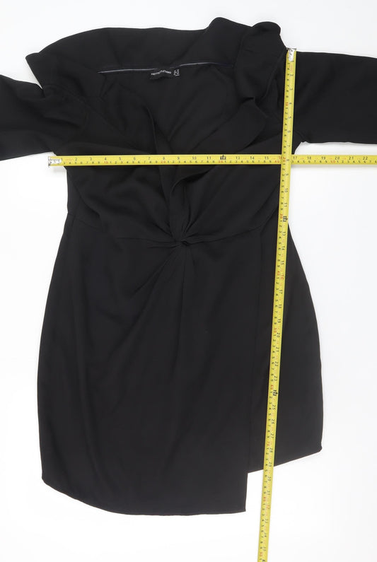 Womens UK Size 14 PRETTYLITTLETHING Bodycon Dress
