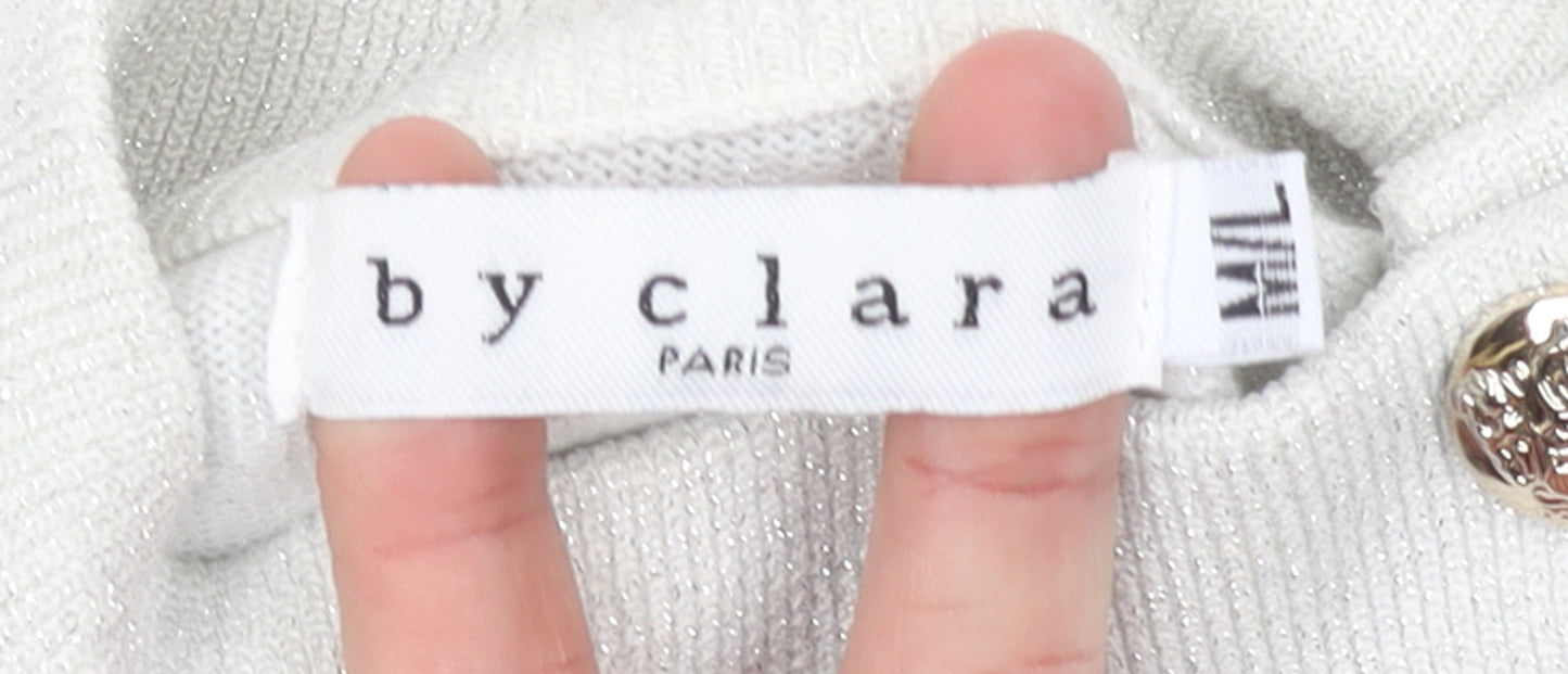 Womens UK Size M/L by clara Ivory Pullover Jumper