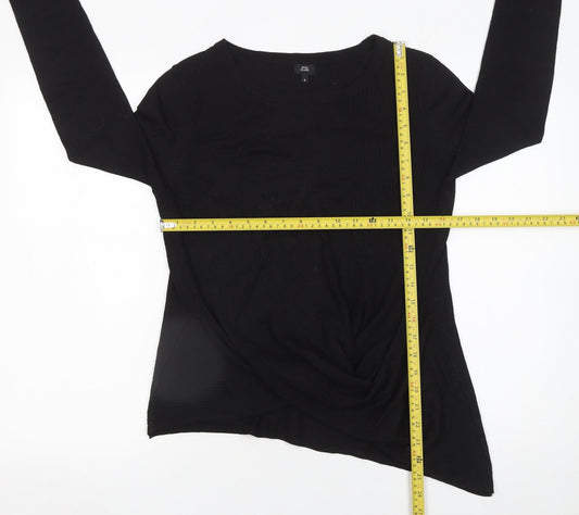 Womens UK Size 8 River Island Black Pullover Jumper