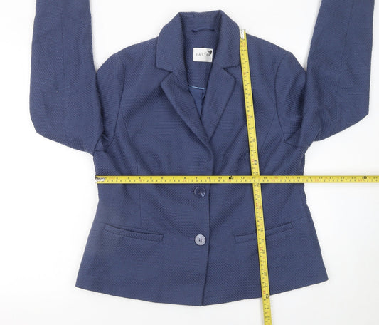 Womens UK Size 14 Eastex Regular Blue Blazer