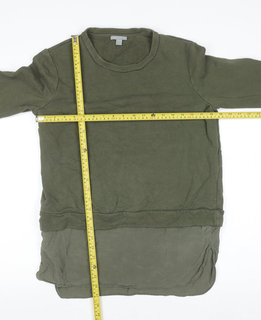 Womens UK Size S COS Green Pullover Jumper