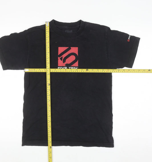 Five Ten Men's Black Short Sleeve Cotton Graphic T-Shirt Size S