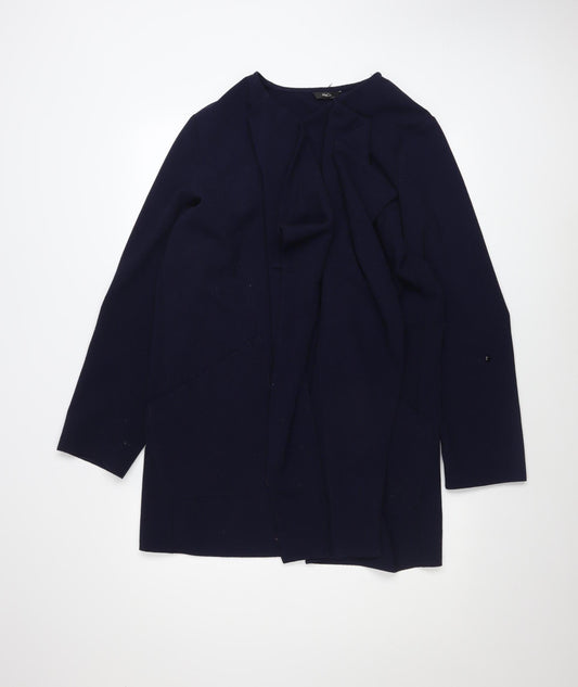 Womens UK Size 14 M&Co Blue Basic Jacket
