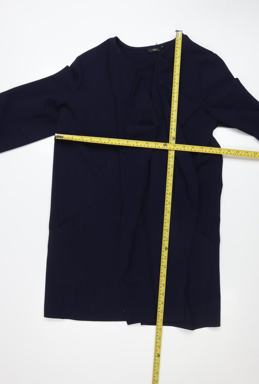 Womens UK Size 14 M&Co Blue Basic Jacket