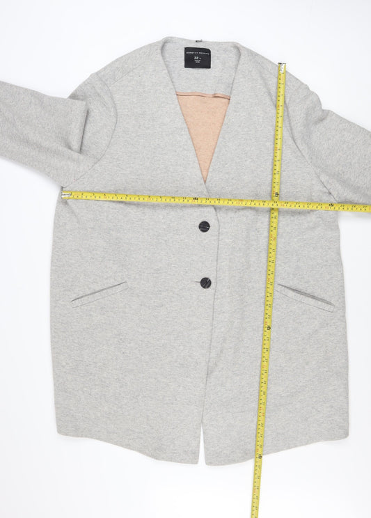 Womens UK Size 22 Dorothy Perkins Grey Overcoat