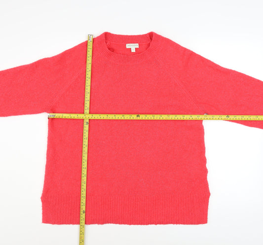 Womens UK Size M Monsoon Red Pullover Jumper