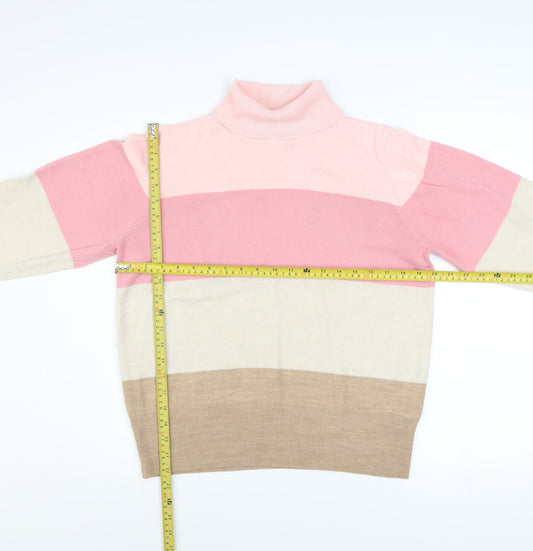Womens UK Size 14 Marks and Spencer Multicoloured Pullover Jumper