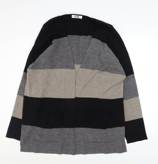 Womens UK Size S Wallis Grey Cardigan Jumper