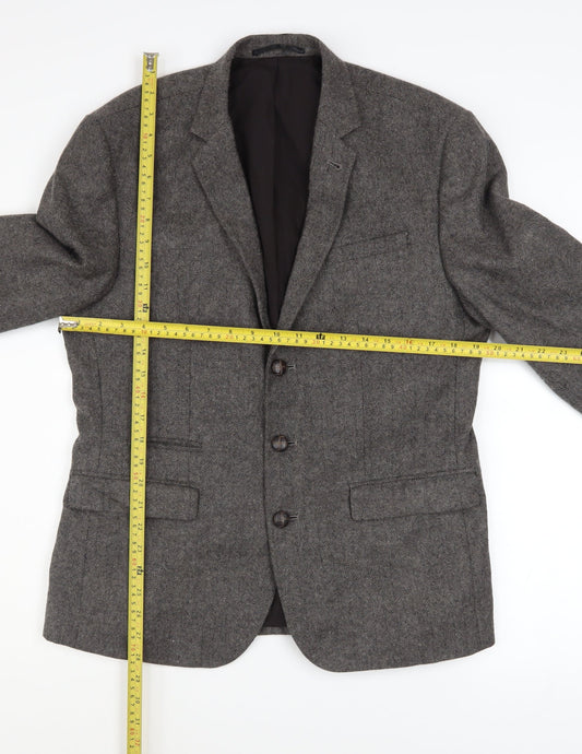 Womens UK Size 40 ASOS Regular Grey Blazer