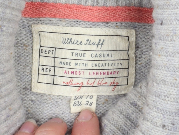 Womens UK Size 10 White Stuff Multicoloured Pullover Jumper
