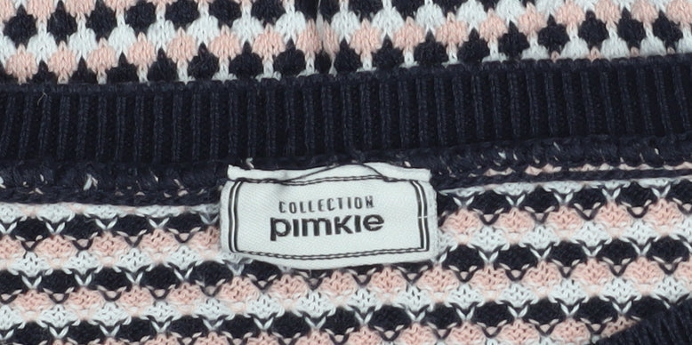 Womens UK Size 12 Pimkie Multicoloured Pullover Jumper