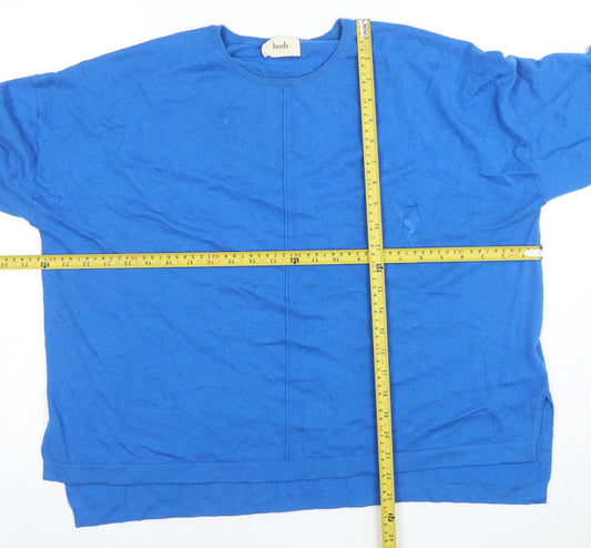 Womens UK Size S Hush Blue Pullover Jumper