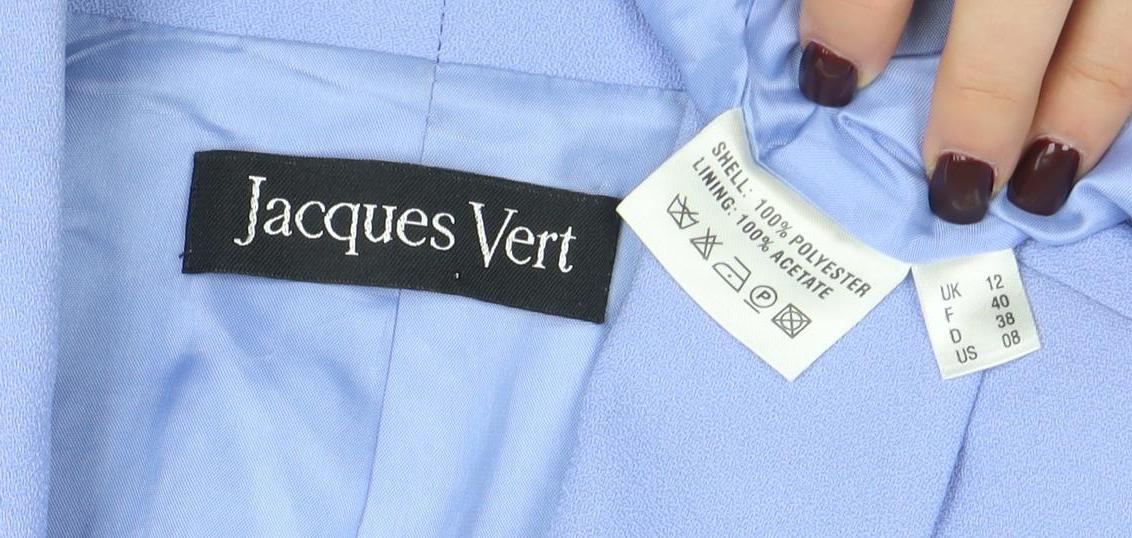 Womens UK Size 12 Jacques Vert Regular Blue Blazer