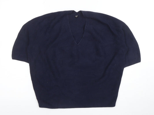 Womens UK Size XL Uniqlo Blue Pullover Jumper