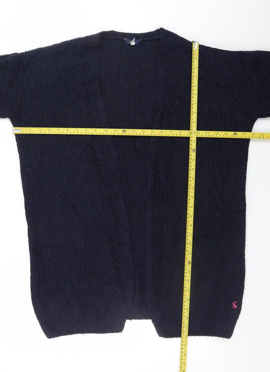 Womens UK Size 12 Joules Blue Cardigan Jumper