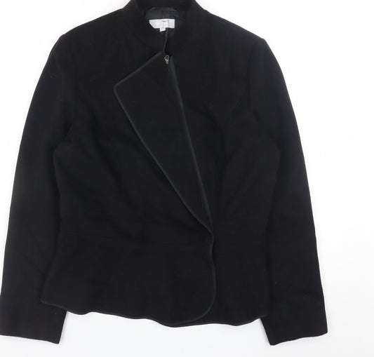 Womens UK Size 14 Marks and Spencer Black Basic Jacket