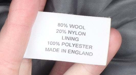 Womens UK Size 14 Kesta London Grey Overcoat