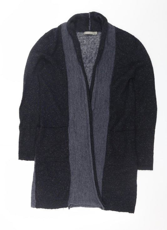 Womens UK Size S Sandwich Grey Cardigan Jumper
