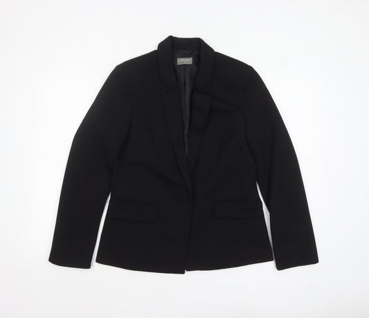 Womens UK Size 12 Oasis Regular Black Blazer