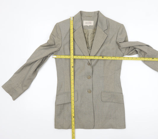 Womens UK Size 8 NEXT Regular Grey Blazer
