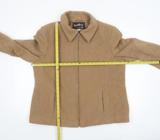 Womens UK Size 20 David Barry Beige Basic Jacket