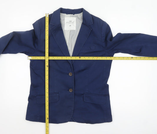 Womens UK Size 14 H&M Regular Blue Blazer