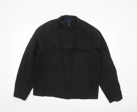 Mens UK Size S Jasper Conran Black Basic Jacket
