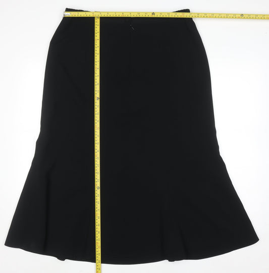 Womens UK Size 18 Jacques Vert Trumpet Satin Skirt