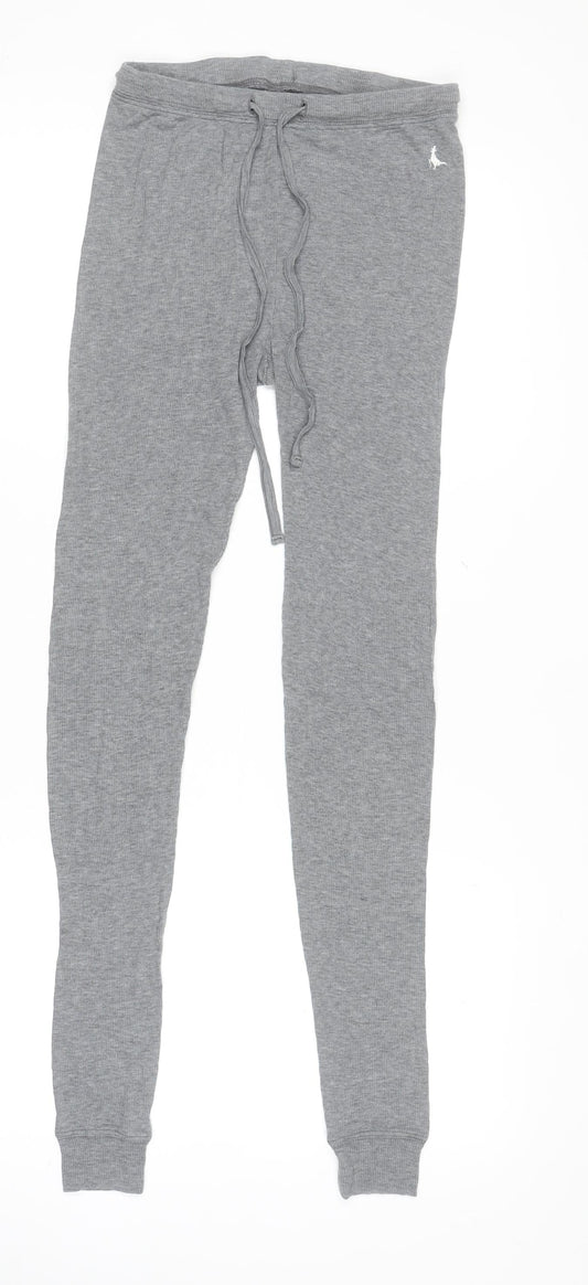 Womens UK Size 6 Jack Wills Slim Fit Jogger Grey Trousers