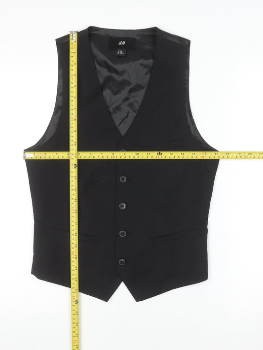 Mens UK Size 34 H&M Black Classic