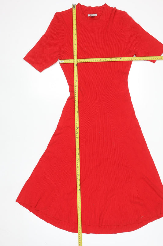 Womens UK Size L H&M Fit & Flare Dress