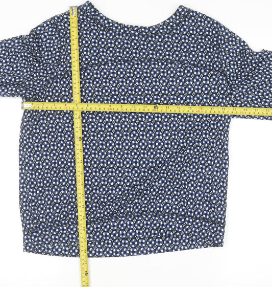 Womens UK Size S H&M Blue Pullover Jumper