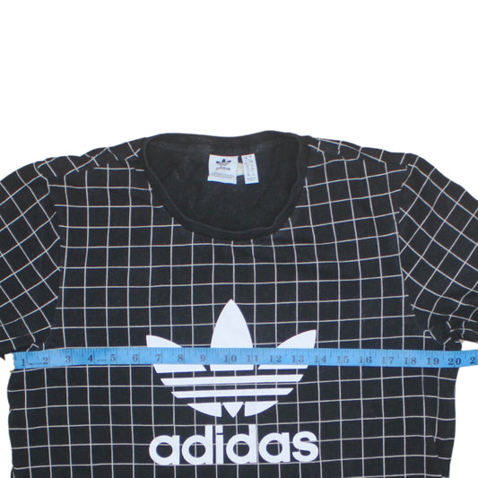 Womens UK Size M adidas Black Gym & Training Running & Jogging Casual T-Shirt