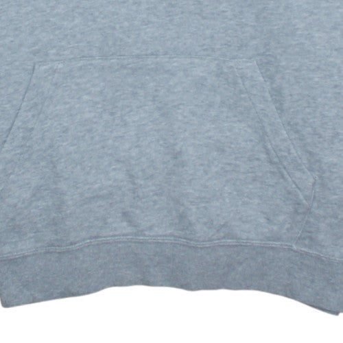 Mens UK Size L Nike Grey Pullover Hoodie