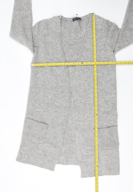Womens UK Size 8 Marks and Spencer Grey Cardigan Jumper