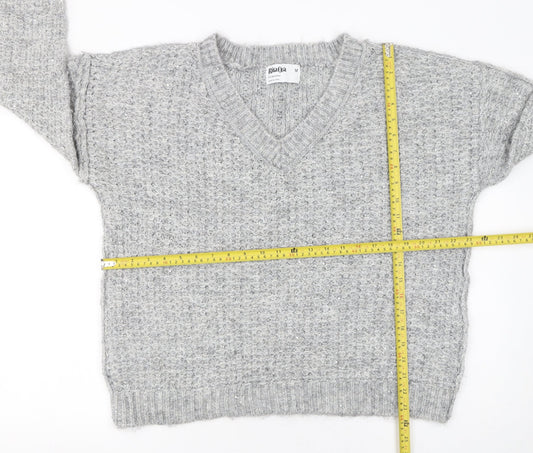 Womens UK Size M Primark Grey Pullover Jumper