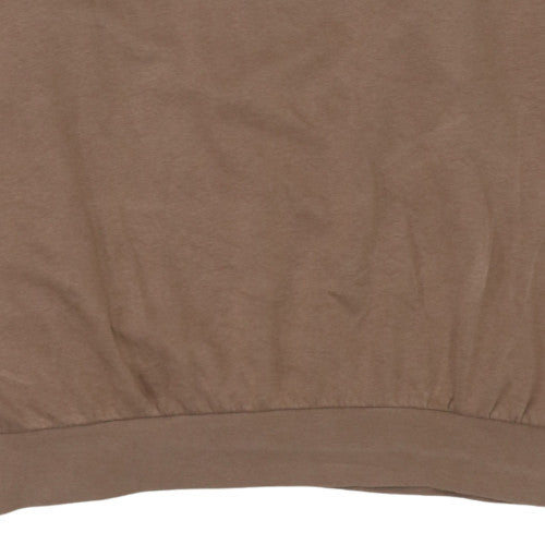 Womens UK Size XL Nike Brown Pullover Sweatshirt