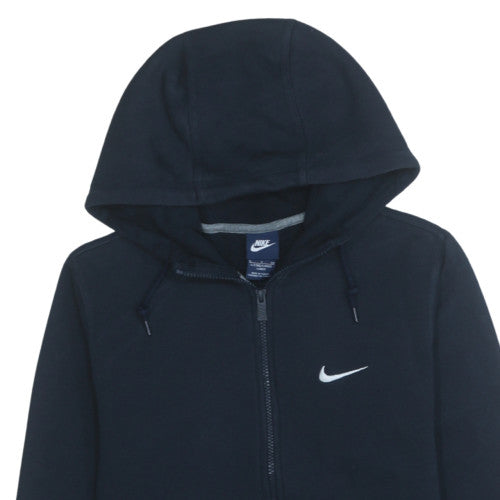 Mens UK Size L Nike Black Full Zip Hoodie