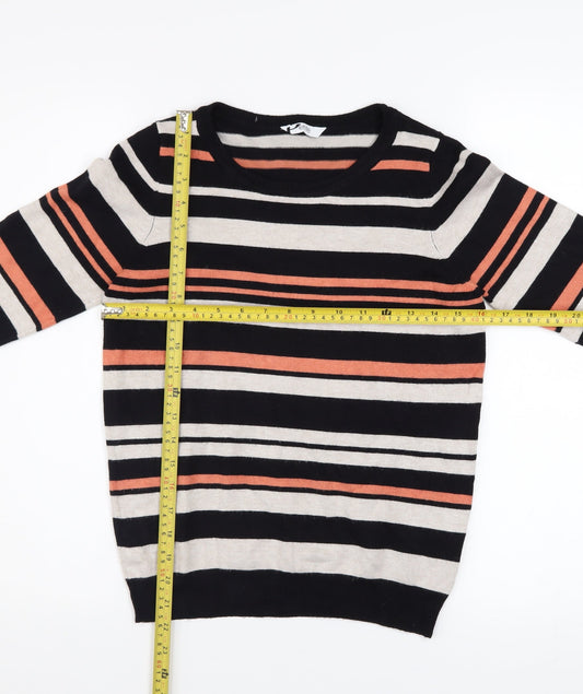 Womens UK Size 10 BHS Multicoloured Pullover Jumper