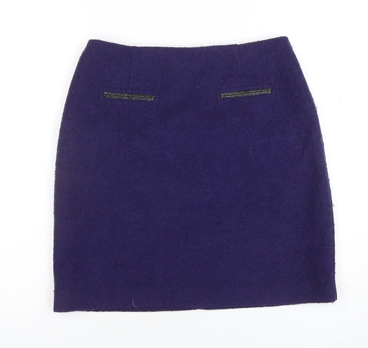 Womens UK Size 8 Marks and Spencer Straight & Pencil Tweed Skirt