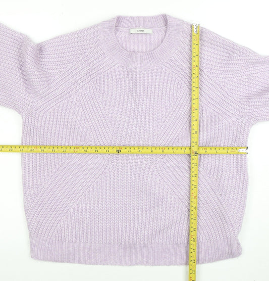 Womens UK Size M George Purple Pullover Jumper