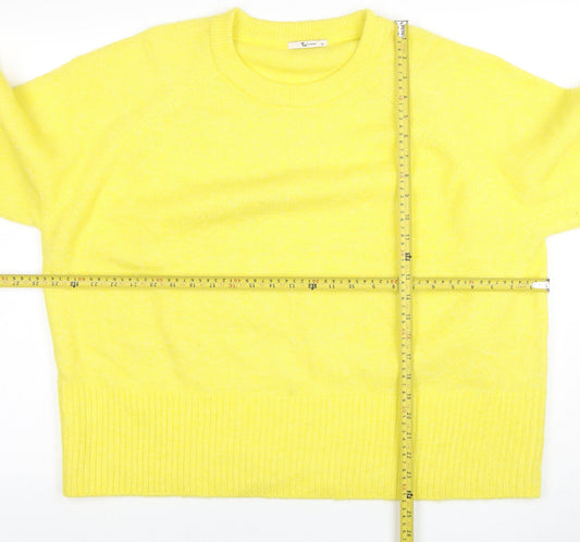Womens UK Size 18 TU Yellow Pullover Jumper