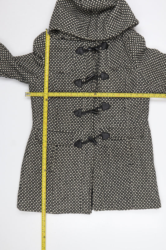 Womens UK Size 16 Autonomy Black Duffle Coat