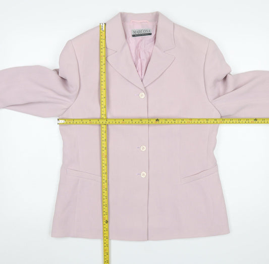 Womens UK Size 14 Marcona Regular Pink Blazer