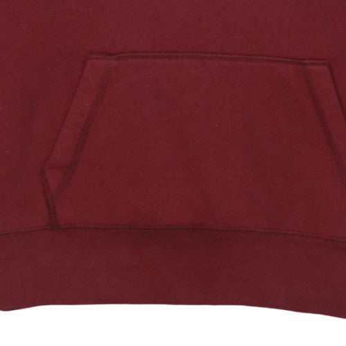 Mens UK Size S Hollister Red Pullover Hoodie