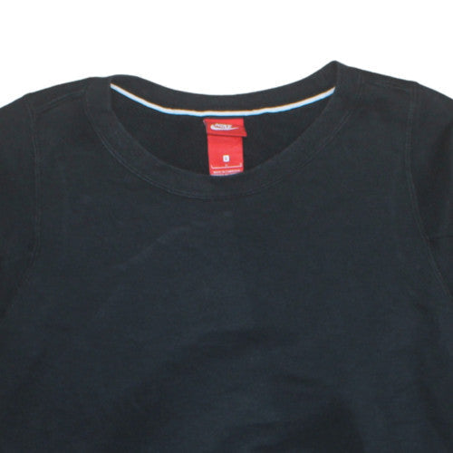 Womens UK Size L Nike Black Pullover Sweatshirt
