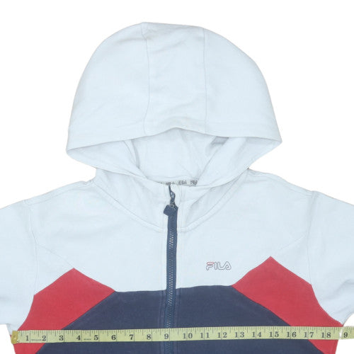 Boys UK Size 13-14 Years FILA Multicoloured Full Zip Hoodie