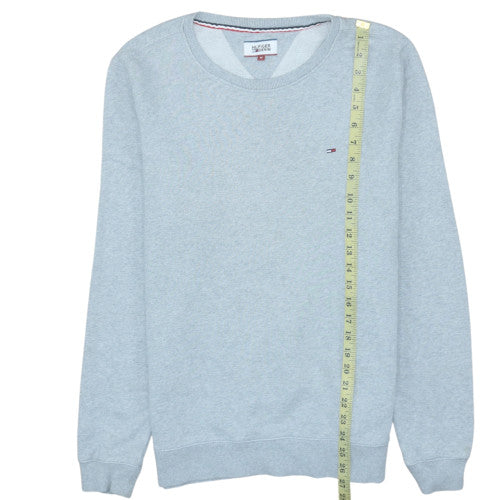 Mens UK Size M Tommy Hilfiger Grey Pullover Sweatshirt